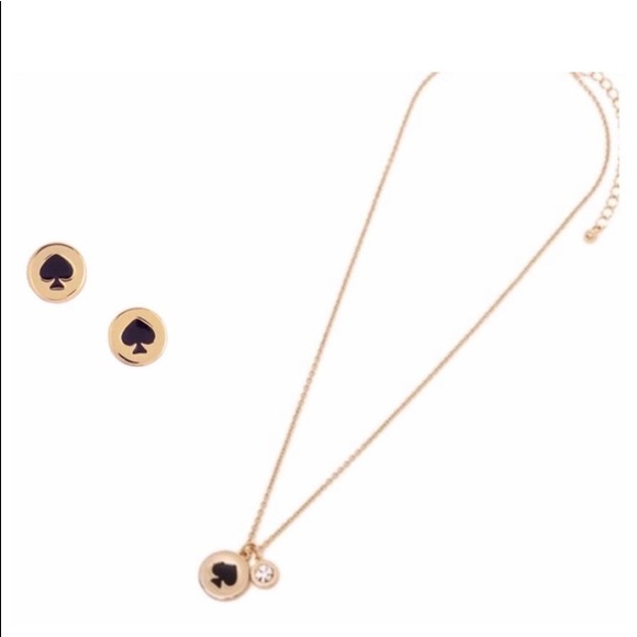 Kate Spade Spot Necklace & Earrings Set - Picture 1 of 6